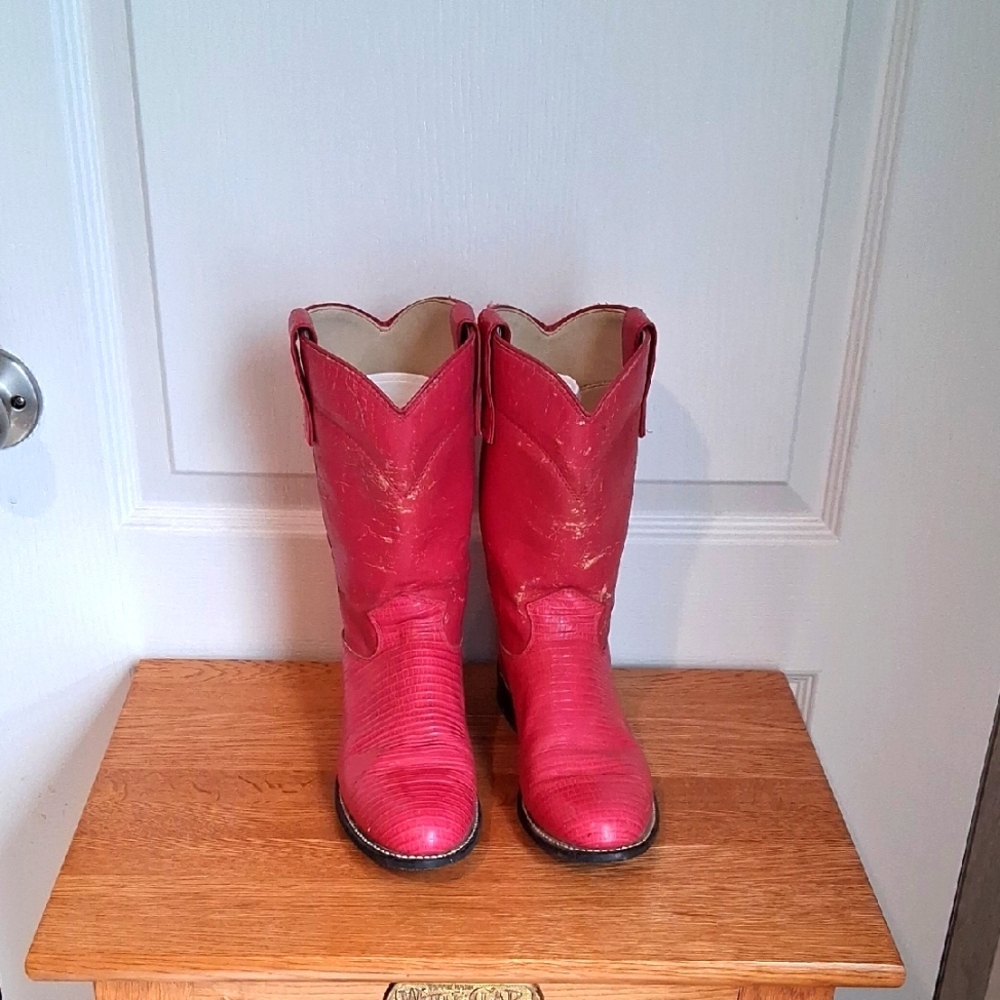 Ladies Barbie Pink Cowboy Boots